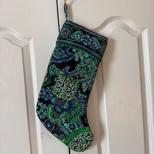 Vera Bradley Blue Rhapsody Christmas Stocking